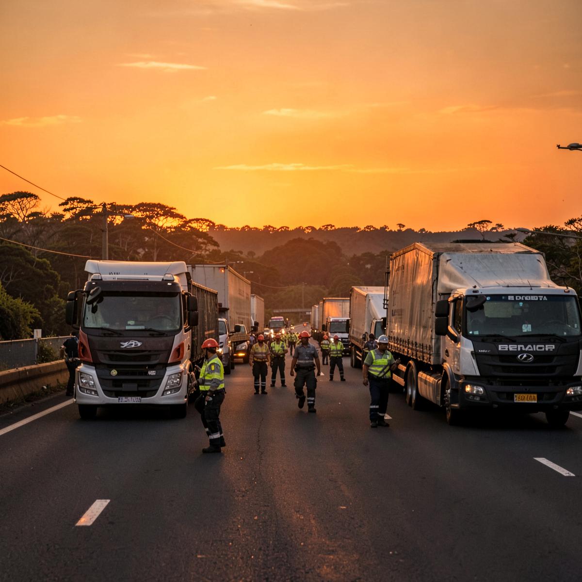 Ao lado do caminhoneiro na BR-163